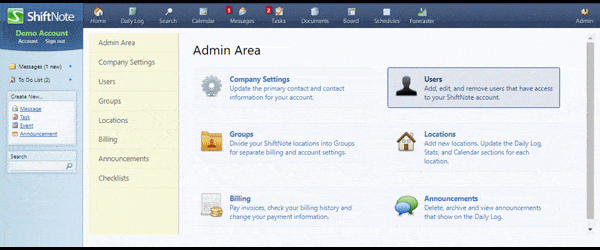 adding users managers nurture