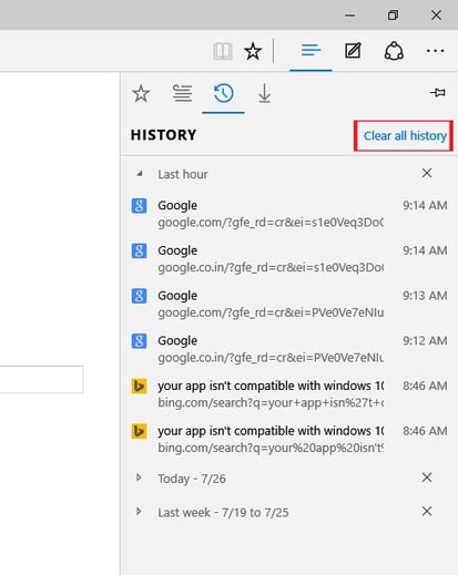 click-clear-all-history